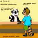A skunk asks for info..