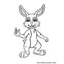 Click for  printable bunny drawing.