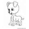 Click for printable cute pup drawing.