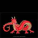 A oriental style dragon.