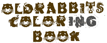 Oldrabbits Coloring Art page..